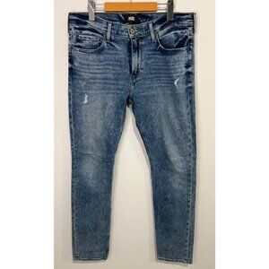 PAIGE Lennox Rayburn Transcend Distressed Denim Jeans sz 34